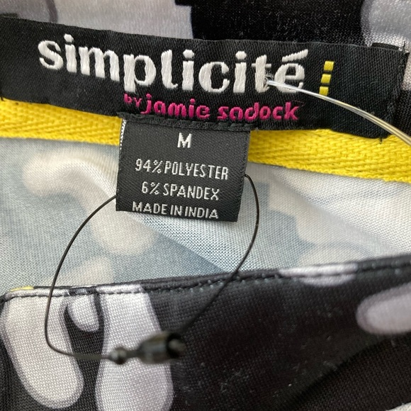 NWOT Simplicite by Jamie Sadock Women's Long Sleeve Top Golf 1/4 Zip size M - Picture 5 of 9